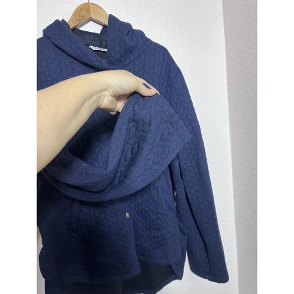 Women Jacket 3XL Plus Fisherman Sweater Cardigan Hoodie Casual Cellabie Comfy - Picture 8 of 13